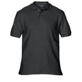 Black - Front - Gildan Mens Premium Cotton Sport Double Pique Polo Shirt