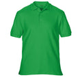 Irish Green - Front - Gildan Mens Premium Cotton Sport Double Pique Polo Shirt