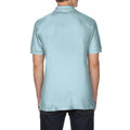 Chambray - Side - Gildan Mens Premium Cotton Sport Double Pique Polo Shirt
