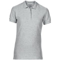 Sport Grey (RS) - Front - Gildan Womens-Ladies Premium Cotton Sport Double Pique Polo Shirt