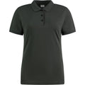 Graphite - Front - Kustom Kit Womens-Ladies Slim Fit Short Sleeve Polo Shirt