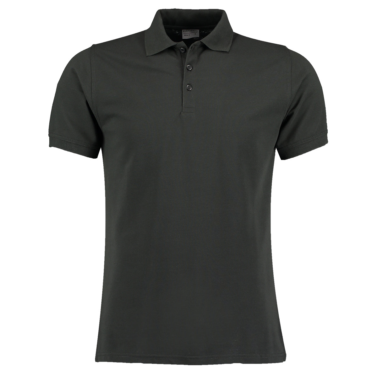 Graphite - Front - Kustom Kit Mens Short Sleeve Polo Shirt