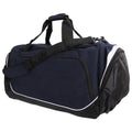 French Navy-Black-White - Front - Quadra Pro Team Jumbo Kit Bag - Holdall (115 Litres)