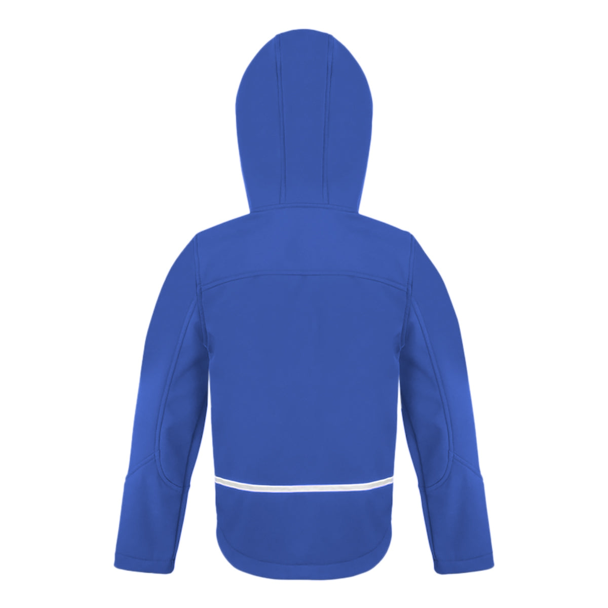 Royal-Navy - Back - Result Core Kids Unisex Junior Hooded Softshell Jacket