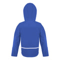 Royal-Navy - Back - Result Core Kids Unisex Junior Hooded Softshell Jacket