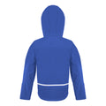 Royal-Navy - Back - Result Core Kids Unisex Junior Hooded Softshell Jacket