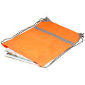 Hi Vis Orange - Side - Shugon Stafford Drawstring Hi-Vis Tote Bag (13 Litres)