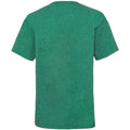 Retro Heather Green - Back - Fruit Of The Loom Childrens-Kids Unisex Valueweight Short Sleeve T-Shirt