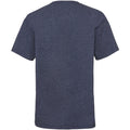 Vintage Heather Navy - Back - Fruit Of The Loom Childrens-Kids Valueweight T-Shirt