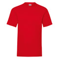 Red - Front - Fruit Of The Loom Mens Valueweight Short Sleeve T-Shirt