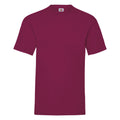 Burgundy - Front - Fruit Of The Loom Mens Valueweight Short Sleeve T-Shirt