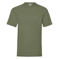 Classic Olive - Front - Fruit Of The Loom Mens Valueweight Short Sleeve T-Shirt