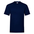 Deep Navy - Front - Fruit Of The Loom Mens Valueweight Short Sleeve T-Shirt