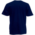 Deep Navy - Back - Fruit Of The Loom Mens Valueweight Short Sleeve T-Shirt