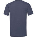 Vintage Heather Navy - Back - Fruit Of The Loom Mens Valueweight Short Sleeve T-Shirt