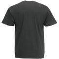 Light Graphite - Back - Fruit Of The Loom Mens Valueweight Short Sleeve T-Shirt