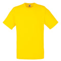 Yellow - Front - Fruit Of The Loom Mens Valueweight Short Sleeve T-Shirt