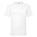 White - Front - Fruit Of The Loom Mens Valueweight Short Sleeve T-Shirt