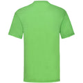 Lime - Back - Fruit Of The Loom Mens Valueweight Short Sleeve T-Shirt