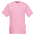 Light Pink - Front - Fruit Of The Loom Mens Valueweight Short Sleeve T-Shirt