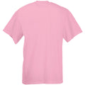 Light Pink - Back - Fruit Of The Loom Mens Valueweight Short Sleeve T-Shirt