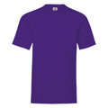 Purple - Front - Fruit Of The Loom Mens Valueweight Short Sleeve T-Shirt