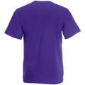 Purple - Back - Fruit Of The Loom Mens Valueweight Short Sleeve T-Shirt