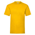 Sunflower - Front - Fruit Of The Loom Mens Valueweight Short Sleeve T-Shirt