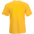 Sunflower - Back - Fruit Of The Loom Mens Valueweight Short Sleeve T-Shirt