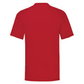 Brick Red - Back - Fruit Of The Loom Mens Valueweight Short Sleeve T-Shirt