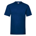 Navy - Front - Fruit Of The Loom Mens Valueweight Short Sleeve T-Shirt