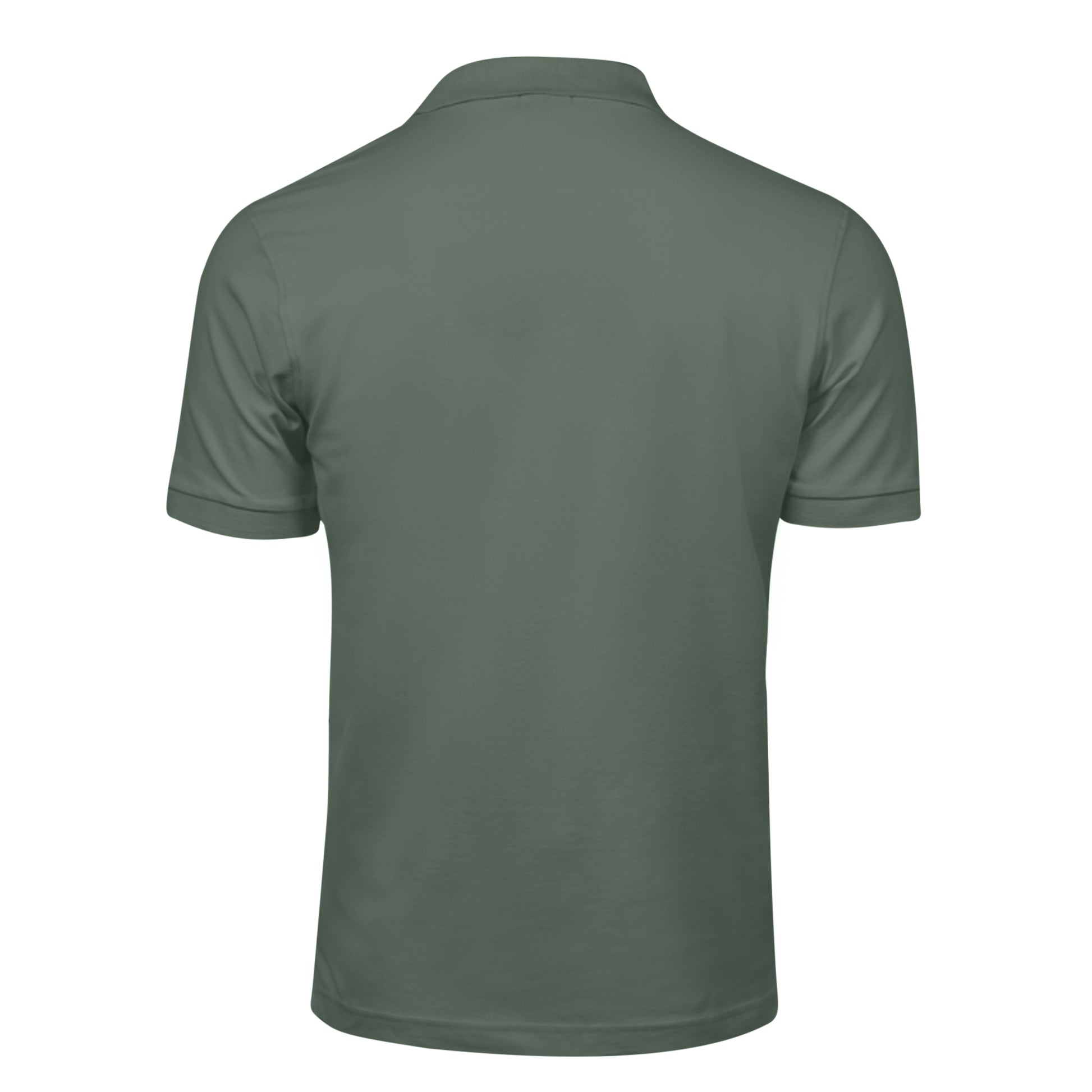 Leaf Green - Back - Tee Jays Mens Luxury Stretch Short Sleeve Polo Shirt