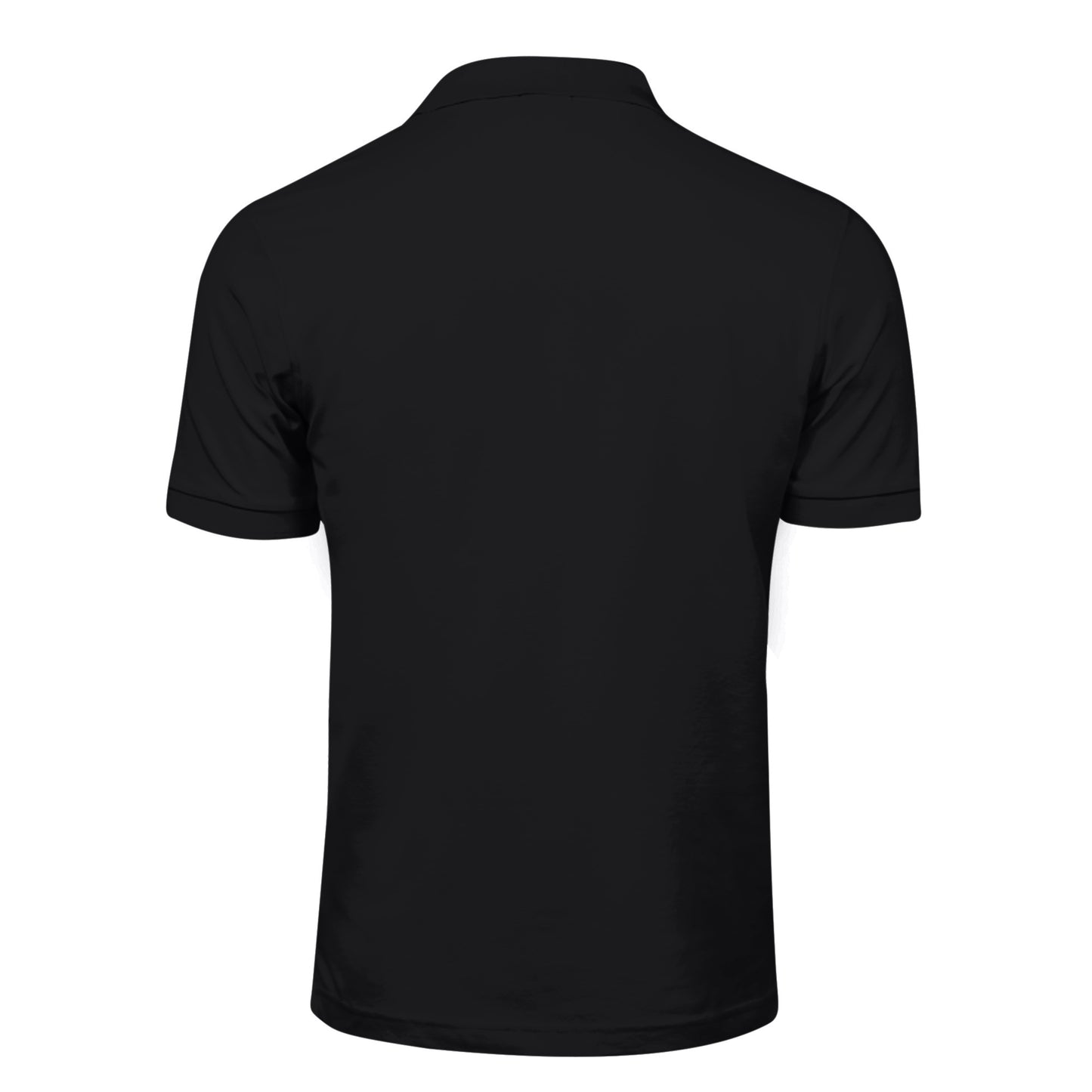 Black - Back - Tee Jays Mens Luxury Stretch Short Sleeve Polo Shirt