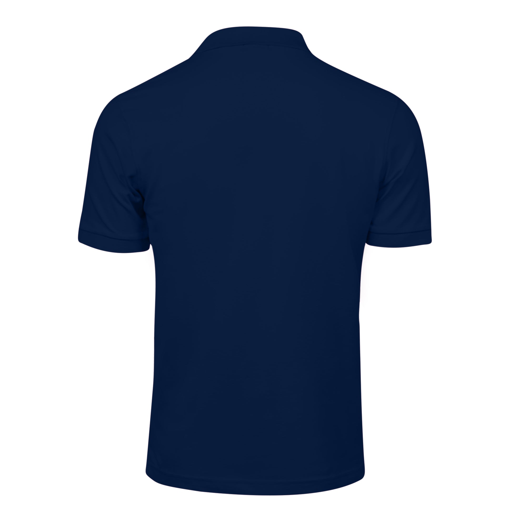 Navy Blue - Back - Tee Jays Mens Luxury Stretch Short Sleeve Polo Shirt
