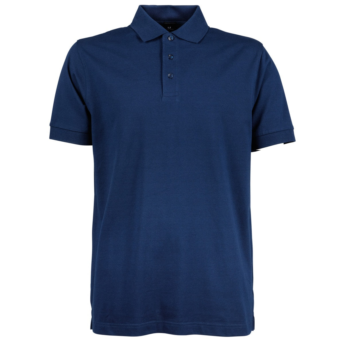 Indigo - Front - Tee Jays Mens Luxury Stretch Short Sleeve Polo Shirt