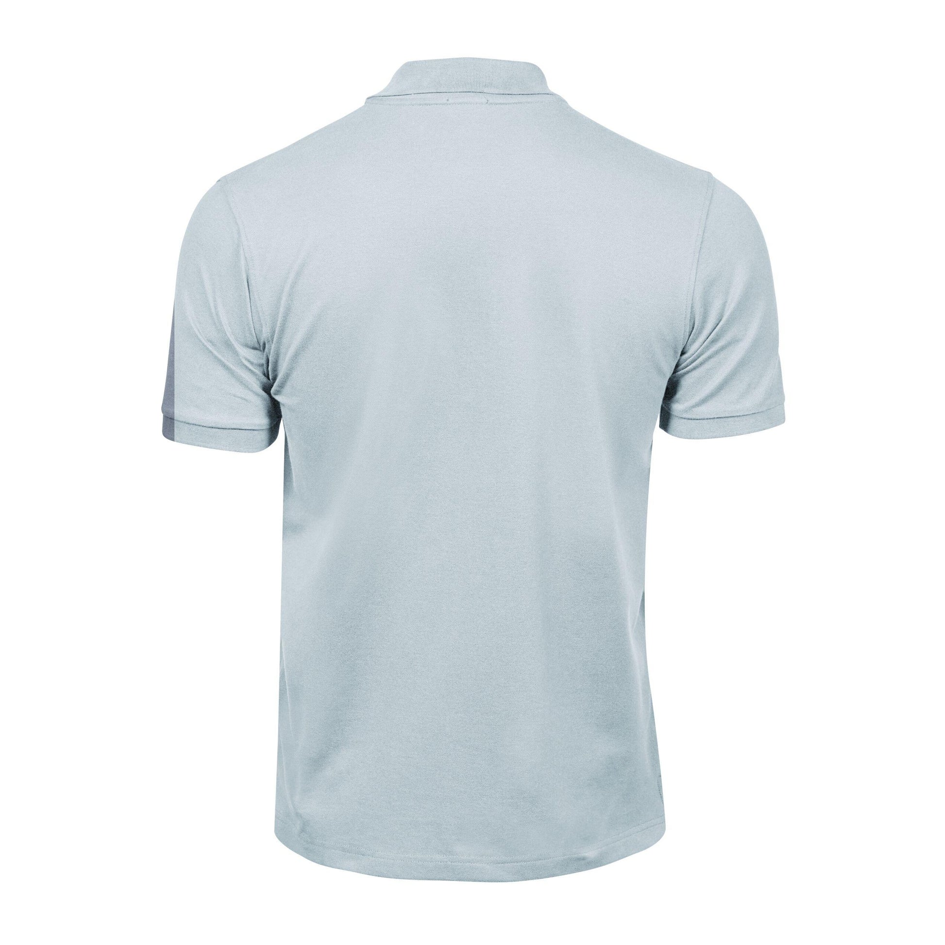 Ice Blue - Back - Tee Jays Mens Luxury Stretch Short Sleeve Polo Shirt