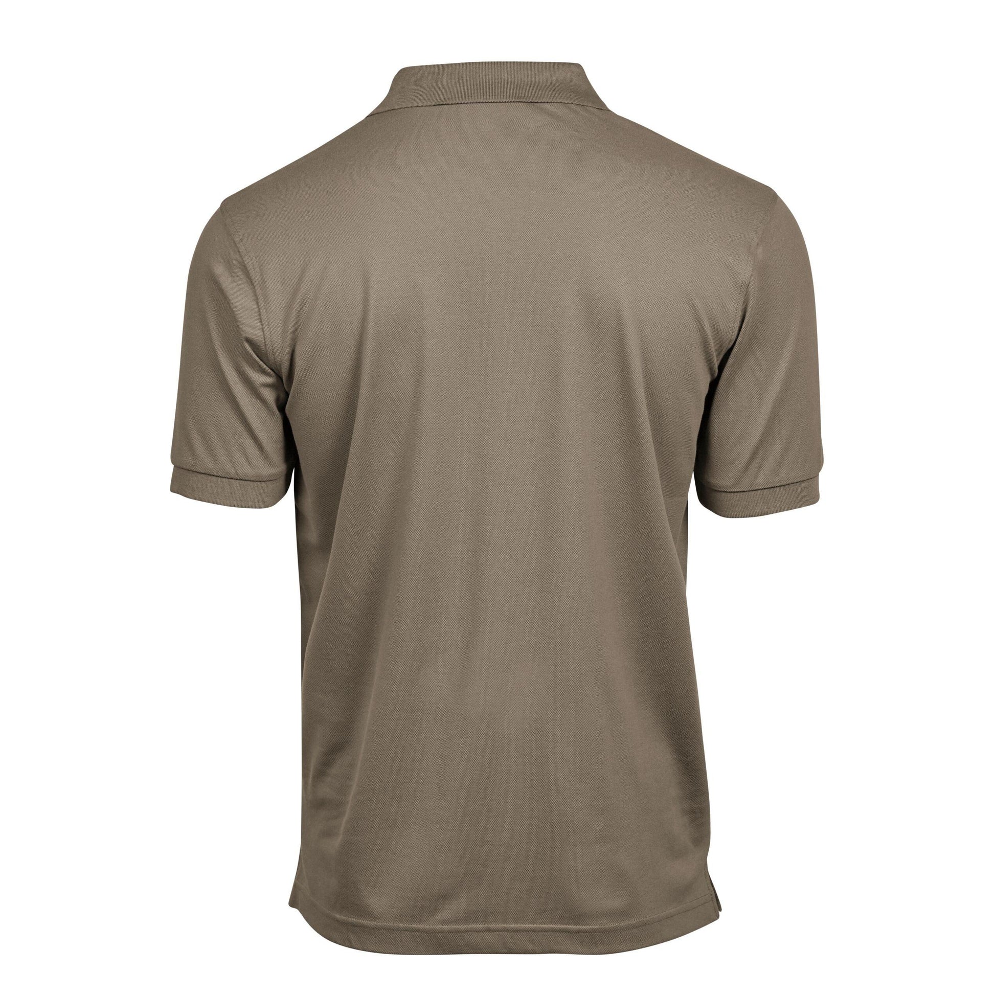 Clay - Back - Tee Jays Mens Luxury Stretch Short Sleeve Polo Shirt