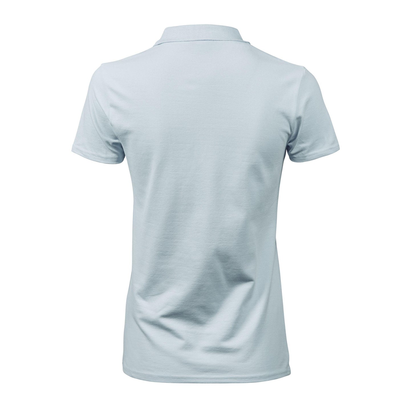 Ice Blue - Back - Tee Jays Womens-Ladies Luxury Stretch Short Sleeve Polo Shirt