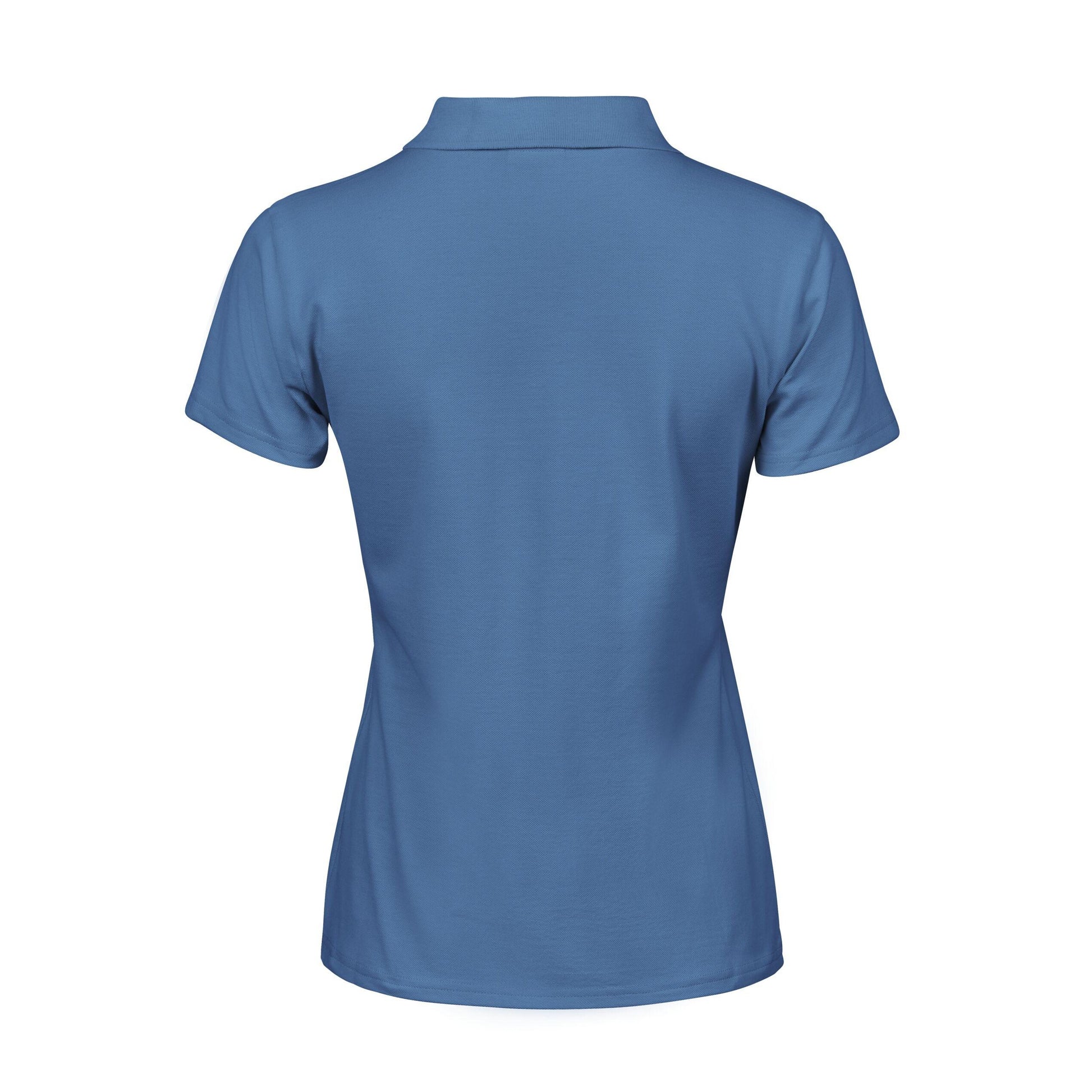 Ocean Blue - Back - Tee Jays Womens-Ladies Luxury Stretch Short Sleeve Polo Shirt