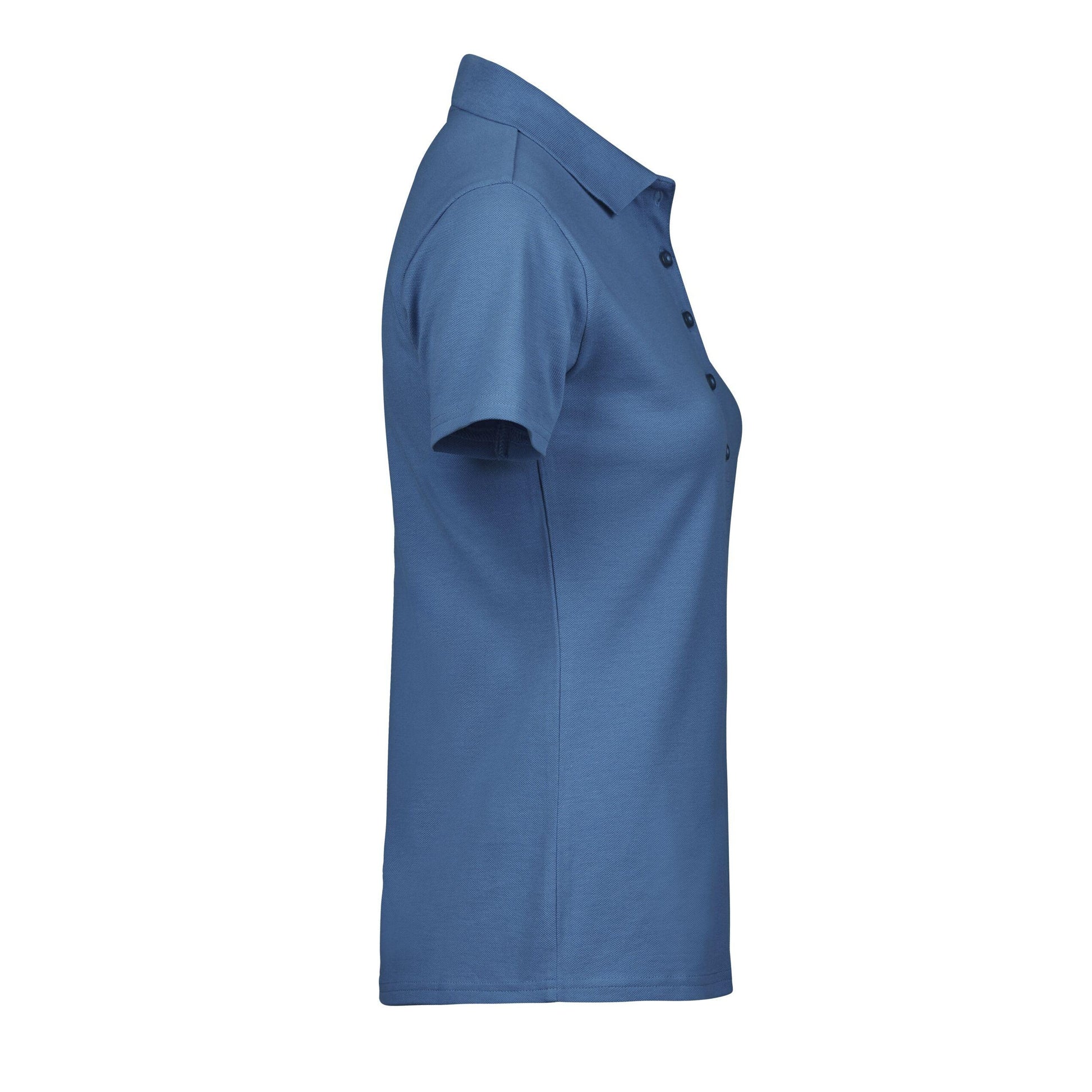 Ocean Blue - Lifestyle - Tee Jays Womens-Ladies Luxury Stretch Short Sleeve Polo Shirt