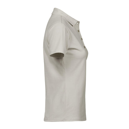 Cement - Lifestyle - Tee Jays Womens-Ladies Luxury Stretch Short Sleeve Polo Shirt