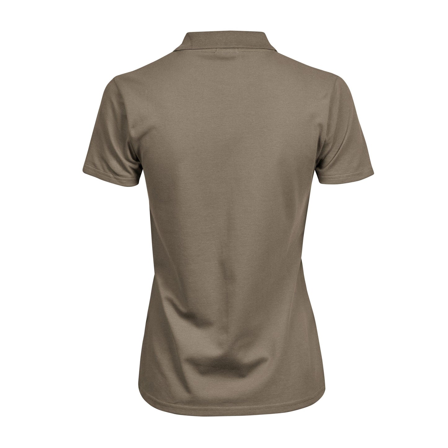 Clay - Back - Tee Jays Womens-Ladies Luxury Stretch Short Sleeve Polo Shirt