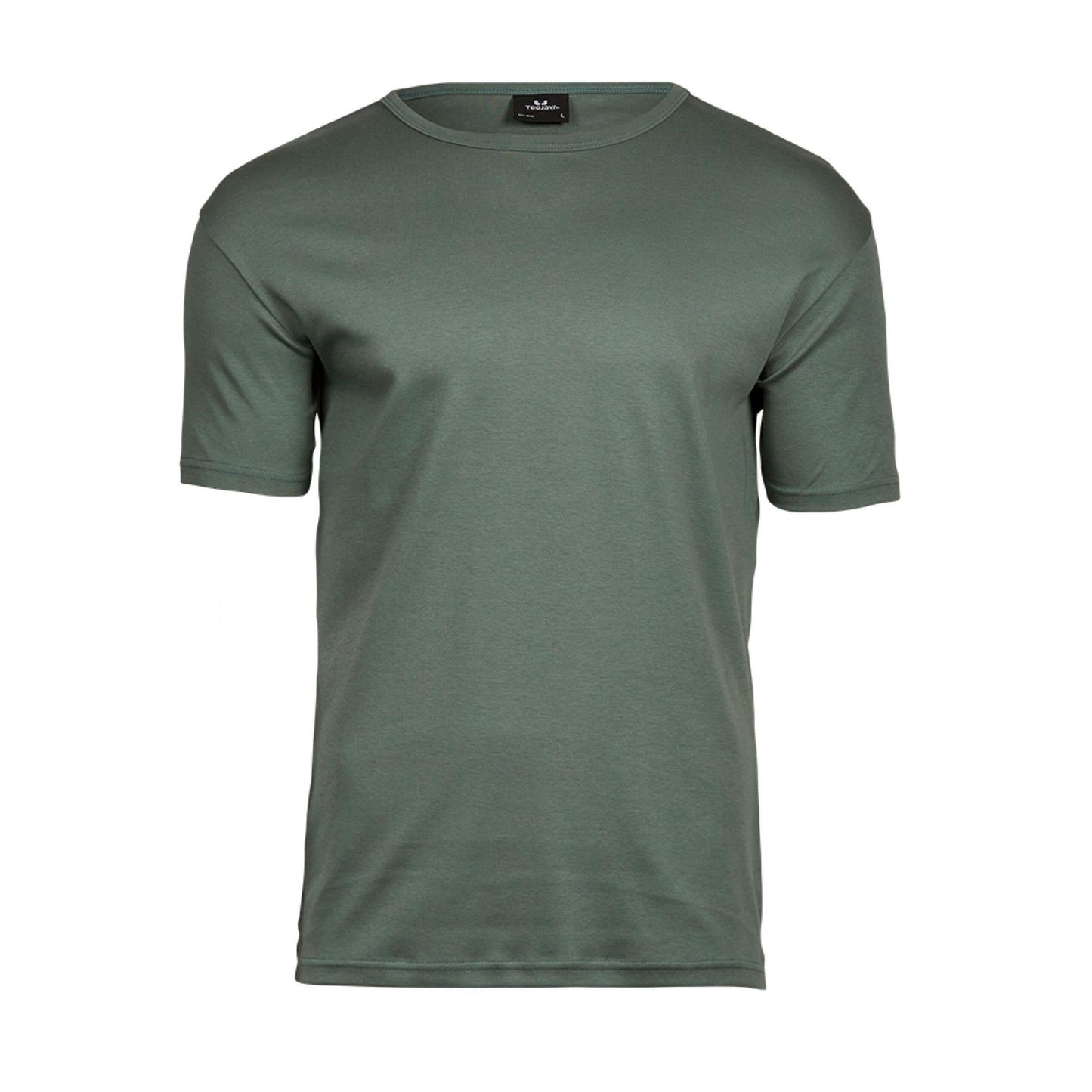 Leaf Green - Front - Tee Jays Mens Interlock Short-Sleeved T-Shirt