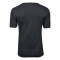 Dark Grey - Back - Tee Jays Mens Interlock Short Sleeve T-Shirt