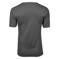 Powder Grey - Back - Tee Jays Mens Interlock Short Sleeve T-Shirt