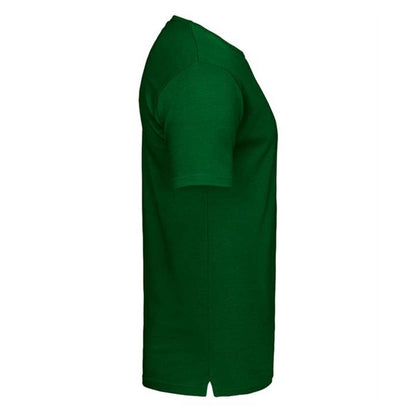 Forest Green - Side - Tee Jays Mens Interlock Short-Sleeved T-Shirt
