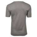 Stone - Back - Tee Jays Mens Interlock Short Sleeve T-Shirt