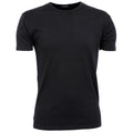 Black - Front - Tee Jays Mens Interlock Short Sleeve T-Shirt