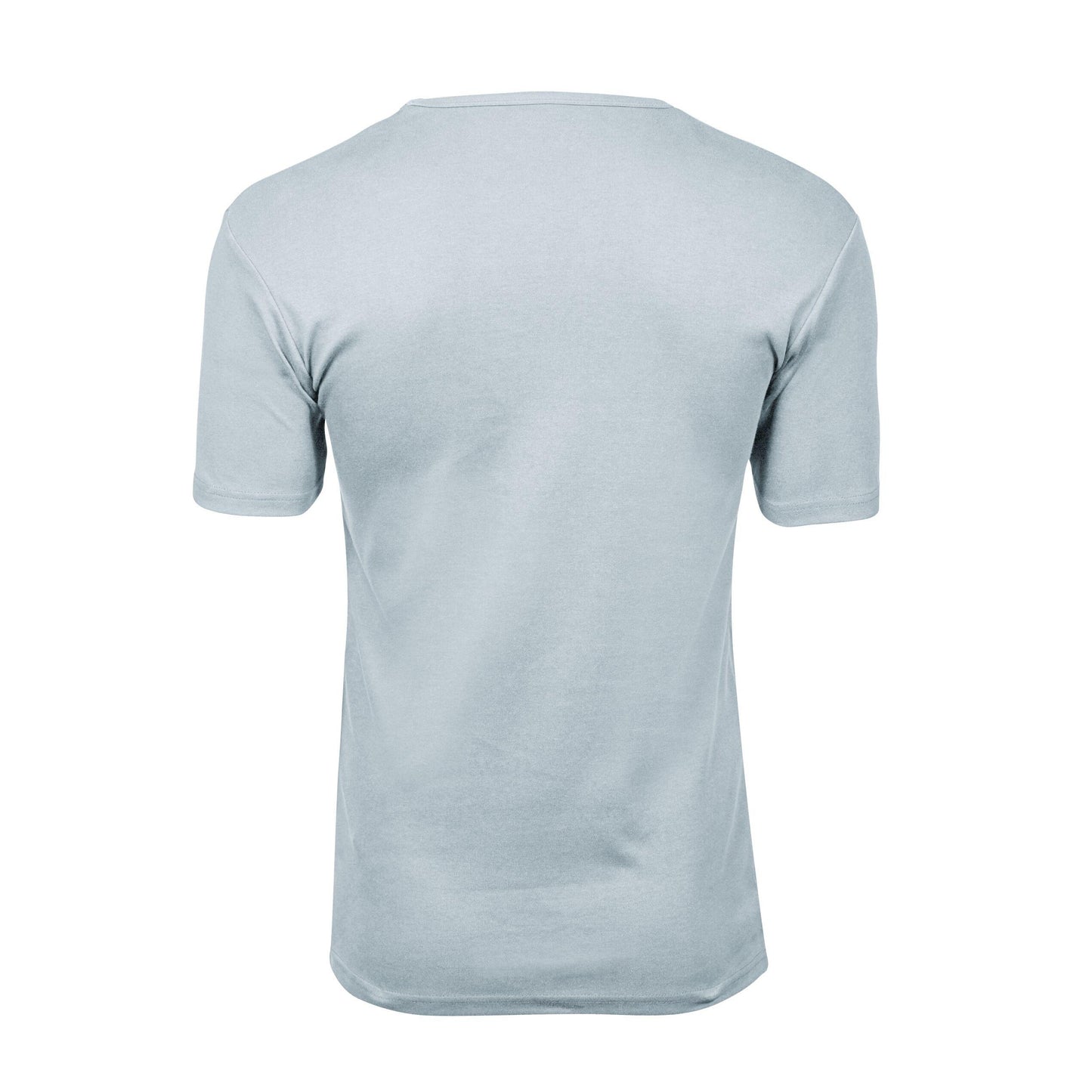 Ice Blue - Back - Tee Jays Mens Interlock Short-Sleeved T-Shirt