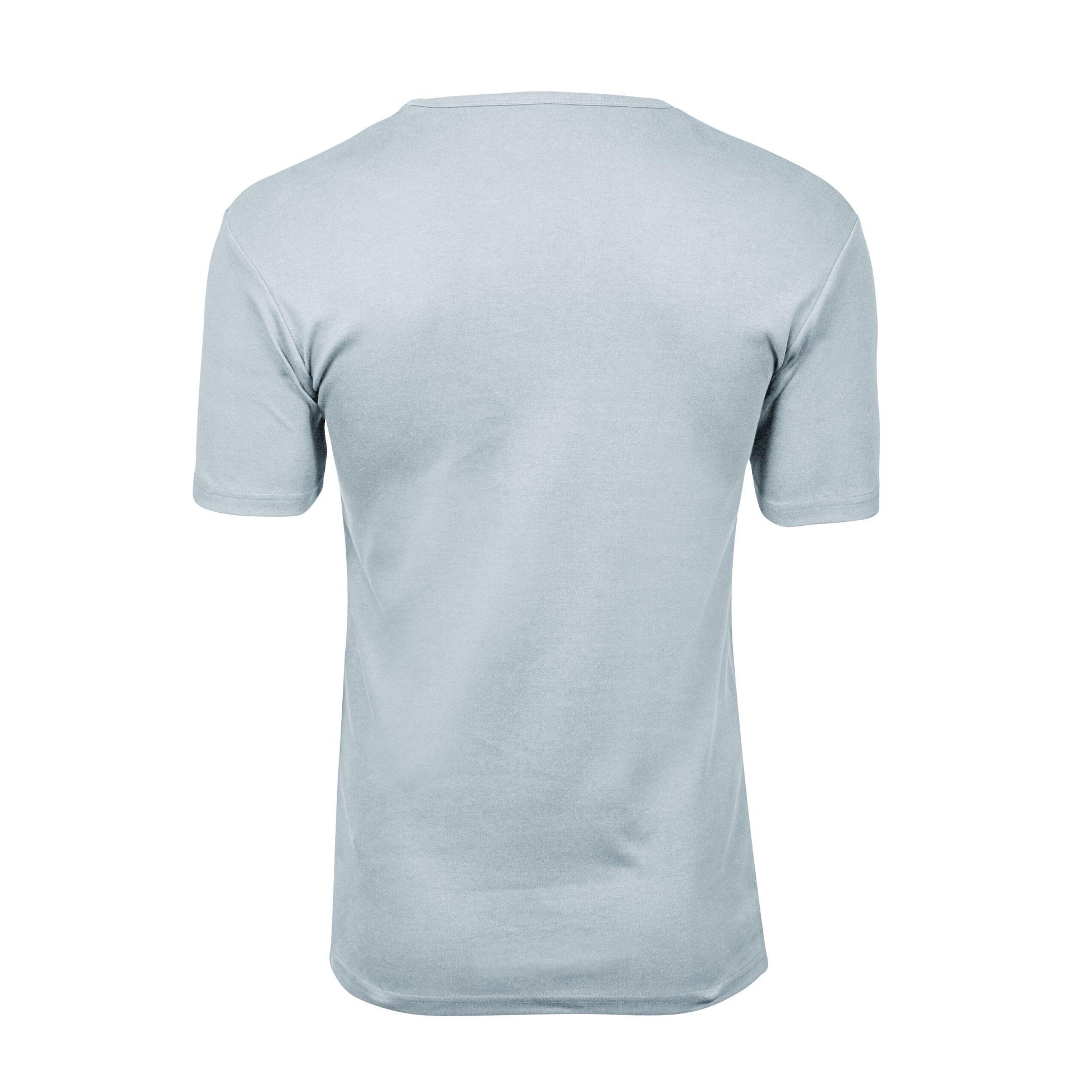 Ice Blue - Back - Tee Jays Mens Interlock Short-Sleeved T-Shirt